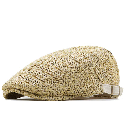 Salvador | Gorra Plana de Verano en Paja