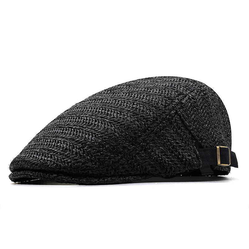 Salvador | Gorra Plana de Verano en Paja