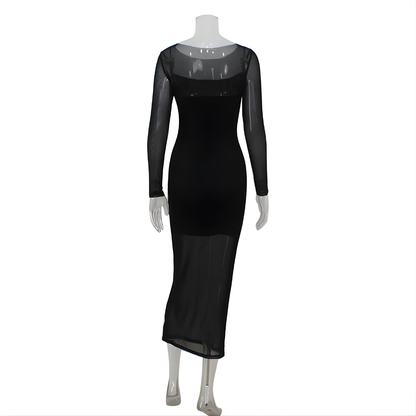 Vestido Noelia negro