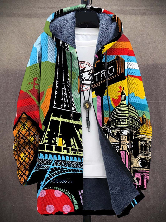 Retro | Sudadera Chaqueta de Lujo con Inspiración Artística