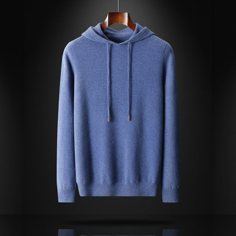 Masu | Sudadera con Capucha de Lana Merino