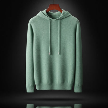 Masu | Sudadera con Capucha de Lana Merino