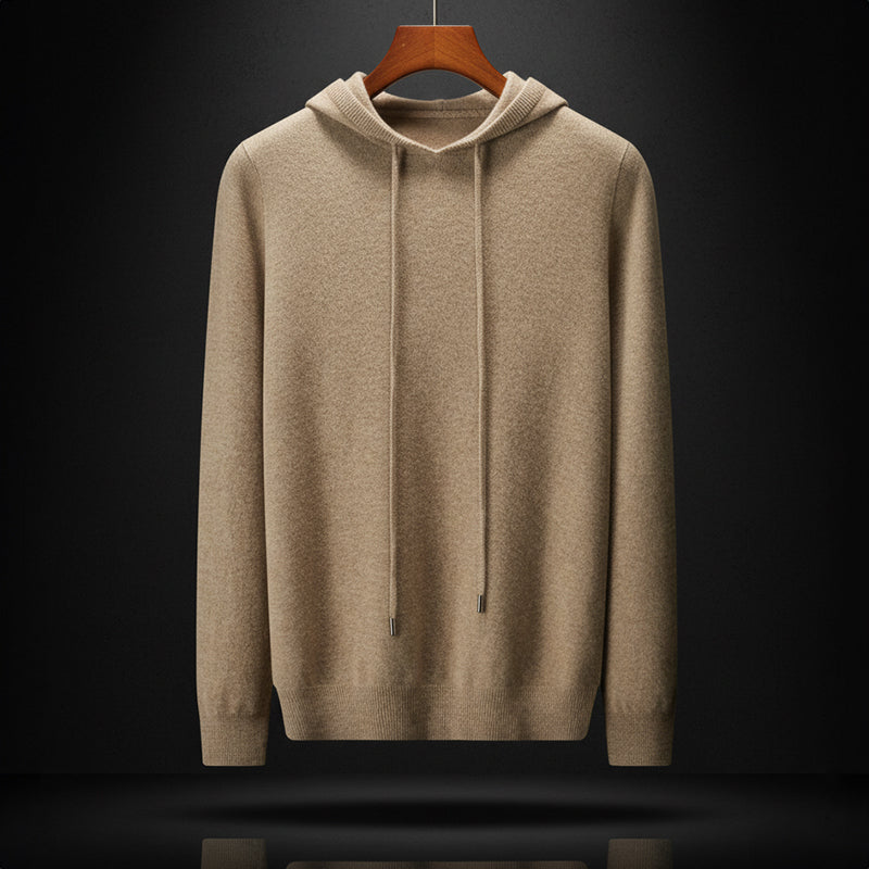 Masu | Sudadera con Capucha de Lana Merino