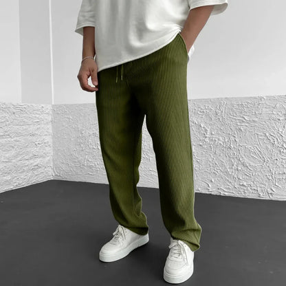 Julien | Pantalón Acanalado Relajado