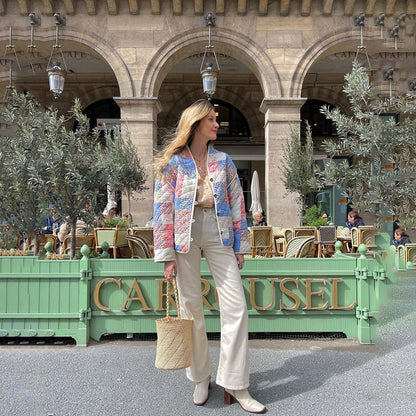 NICOLE | Chaqueta Estampada Moderna