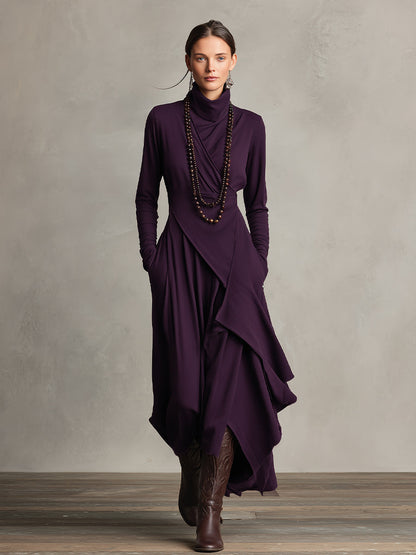 Natalie | Elegante vestido drapeado