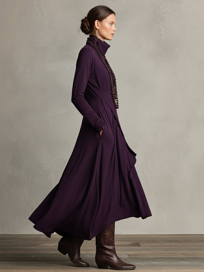 Natalie | Elegante vestido drapeado