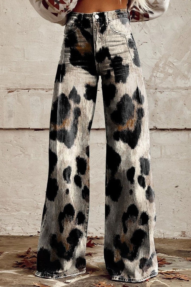 Camille | Pantalones Bohemios Guepardo