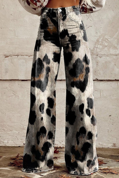 Camille | Pantalones Bohemios Guepardo