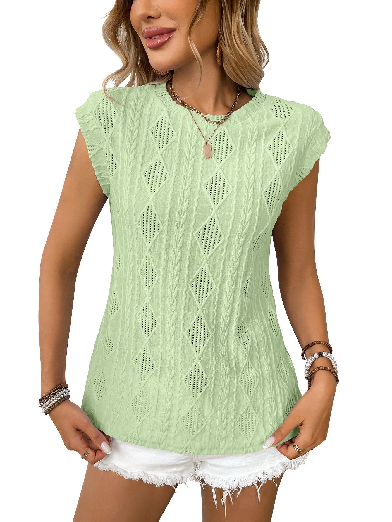 Delice | Camiseta Chic de Punto Ligero