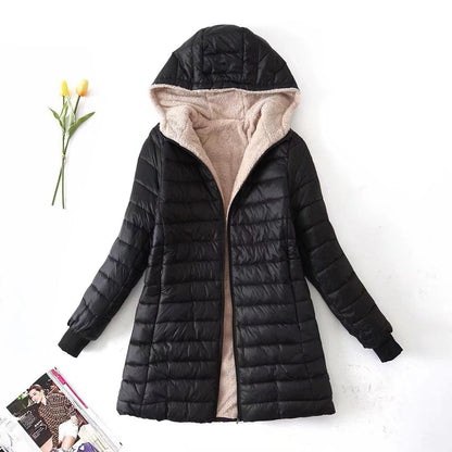 VICKY | Chaqueta Acolchada Forrada de Forro Polar Acogedora
