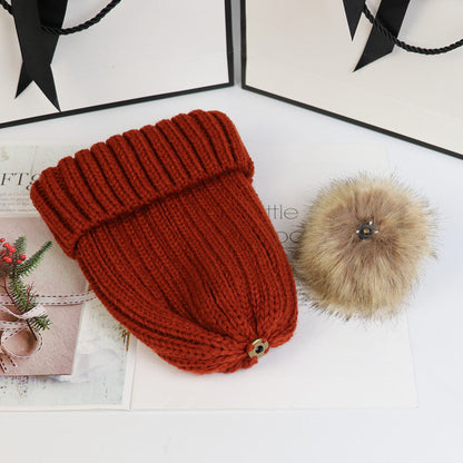Lorette | Gorro de Punto Acogedor con Pompón