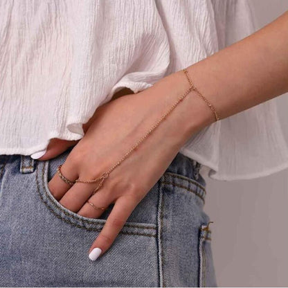 Mylene | Pulsera Delicada de Cadena para Mano