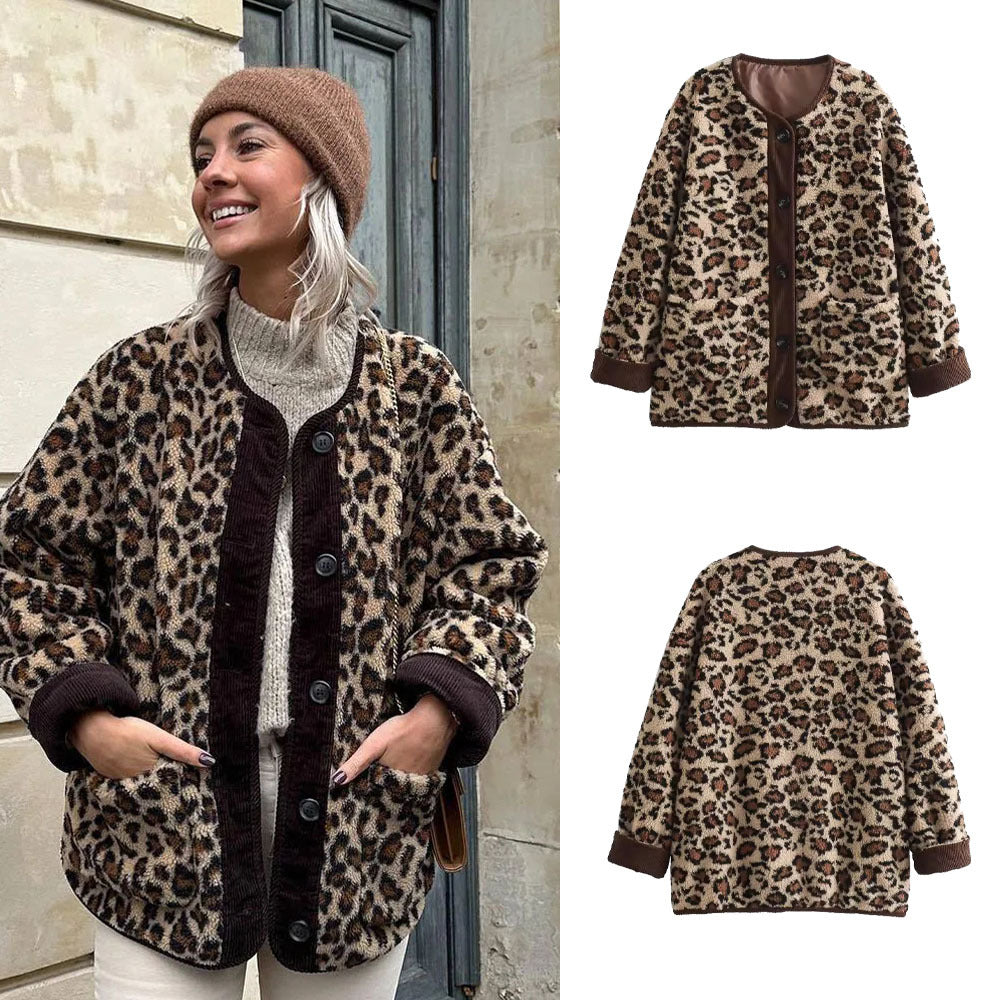 DIANA | Chaqueta de Invierno Animal Print