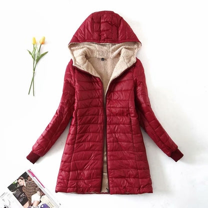 VICKY | Chaqueta Acolchada Forrada de Forro Polar Acogedora