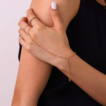 Mylene | Pulsera Delicada de Cadena para Mano