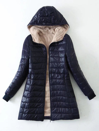 VICKY | Chaqueta Acolchada Forrada de Forro Polar Acogedora