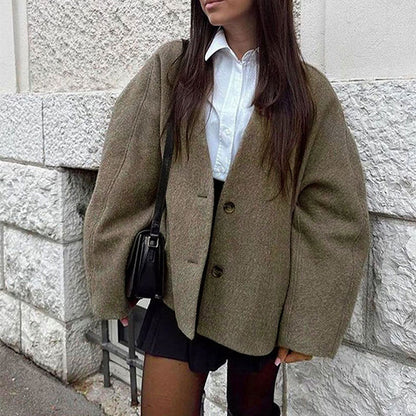 Gilda | Chaqueta Manga Larga Botones Elegante