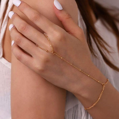 Mylene | Pulsera Delicada de Cadena para Mano