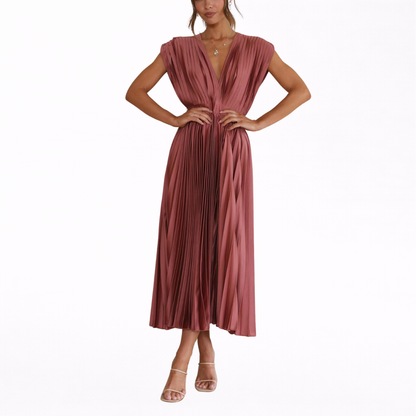 Isla | Vestido Plisado Elegante
