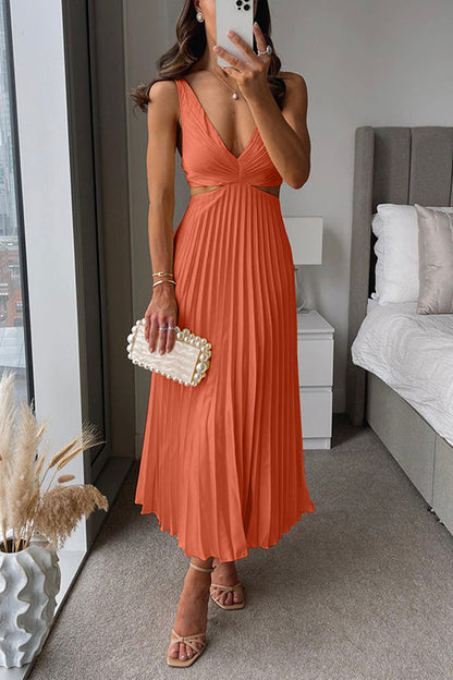 Bellezza | Vestido Plisado de Ocasión