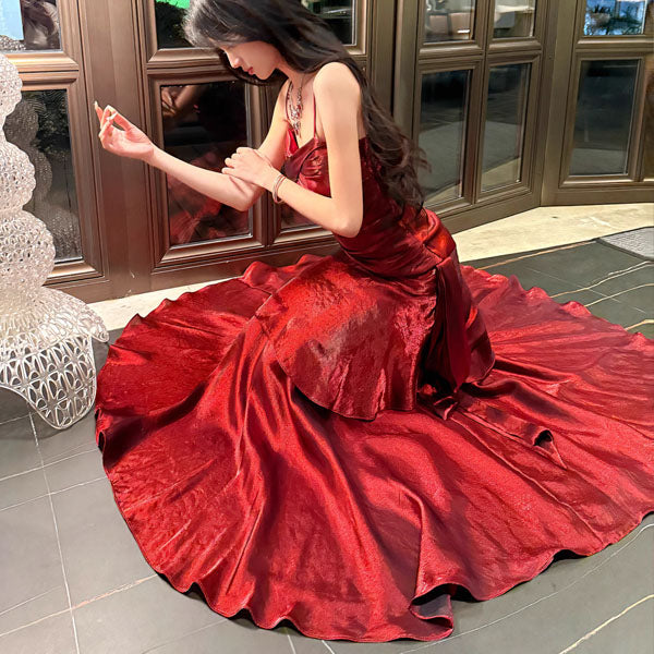 Vianne | Vestido Maxi Glamuroso con Volantes