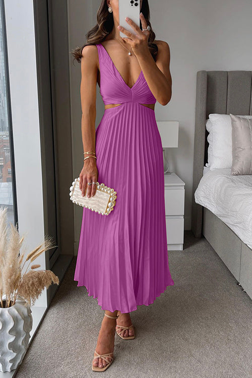 Bellezza | Vestido Plisado de Ocasión