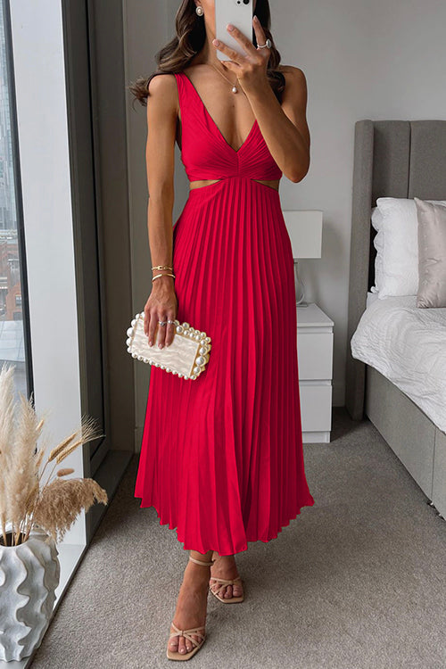Bellezza | Vestido Plisado de Ocasión