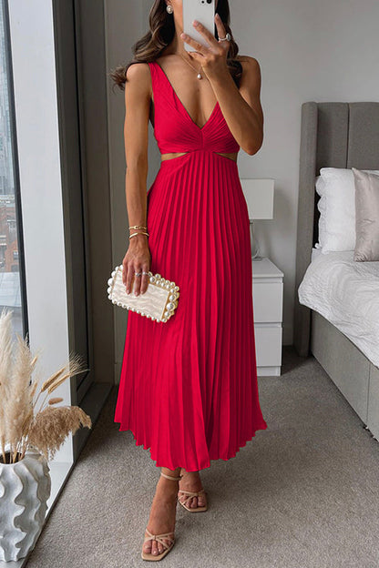 Bellezza | Vestido Plisado de Ocasión