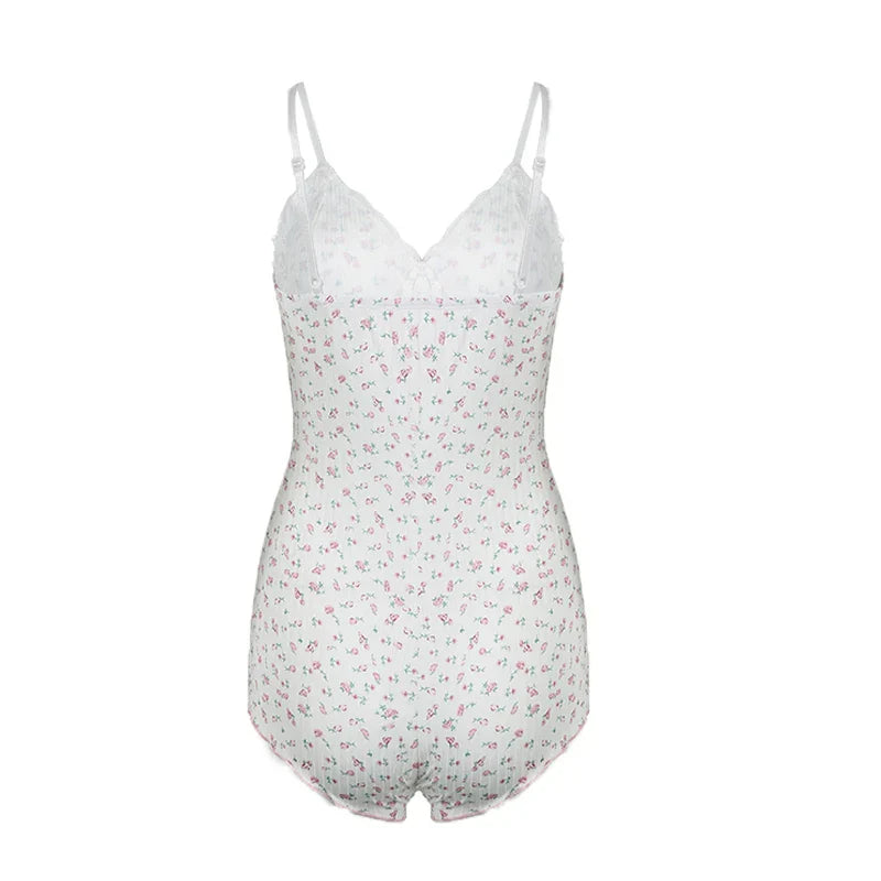Joy | Body Sin Mangas Floral de Ensueño