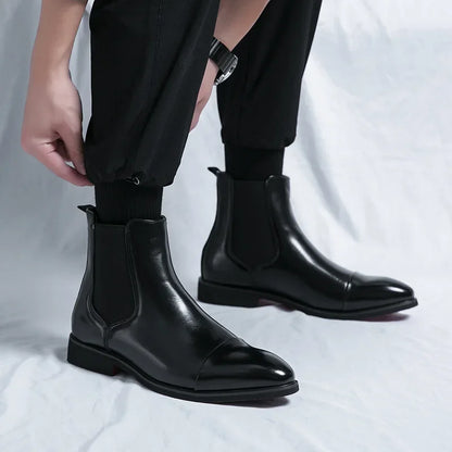 Belucio | Botas Chelsea de Piel