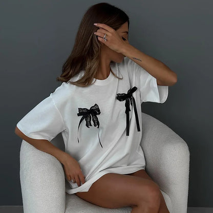 Talie | Camiseta Linda y Cómoda con Lazo