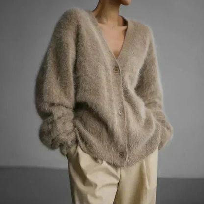 Adele | Cárdigan de Mohair Suave