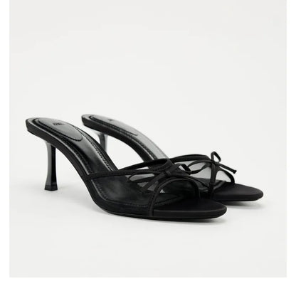 Joyce | Sandalias de Tacón Minimalistas con Tiras