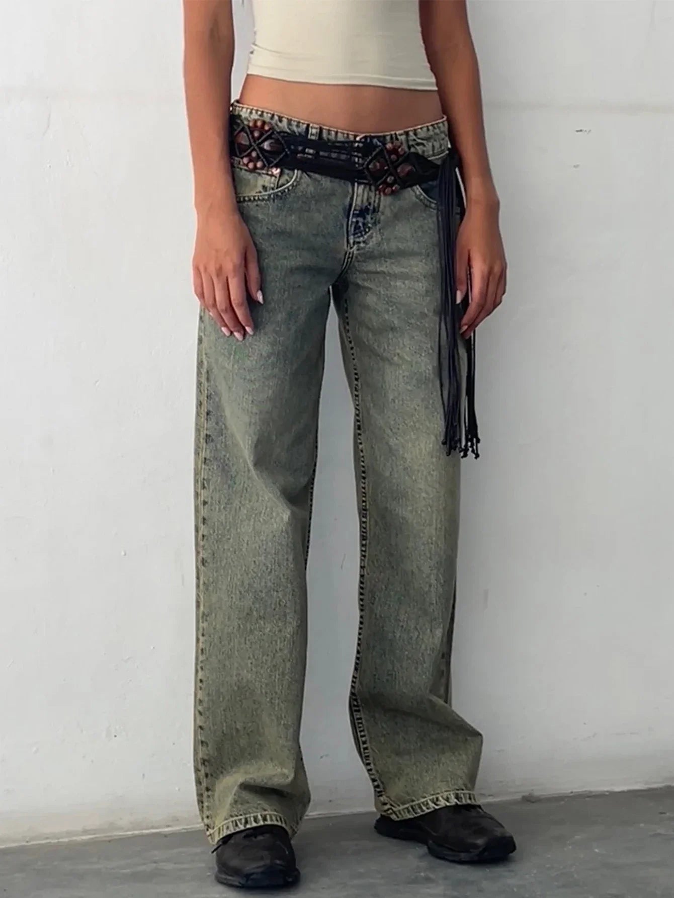 Sylvaine | Jeans Baggy Casuales Vintage