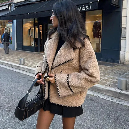 OLIVIA | Chaqueta Teddy de Lujo
