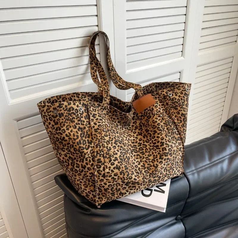 Odile | Bolso Tote Estampado Leopardo Chic