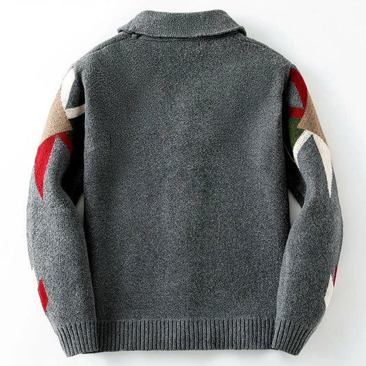 Antonio | Cárdigan de Lana Estilo Western Brooks