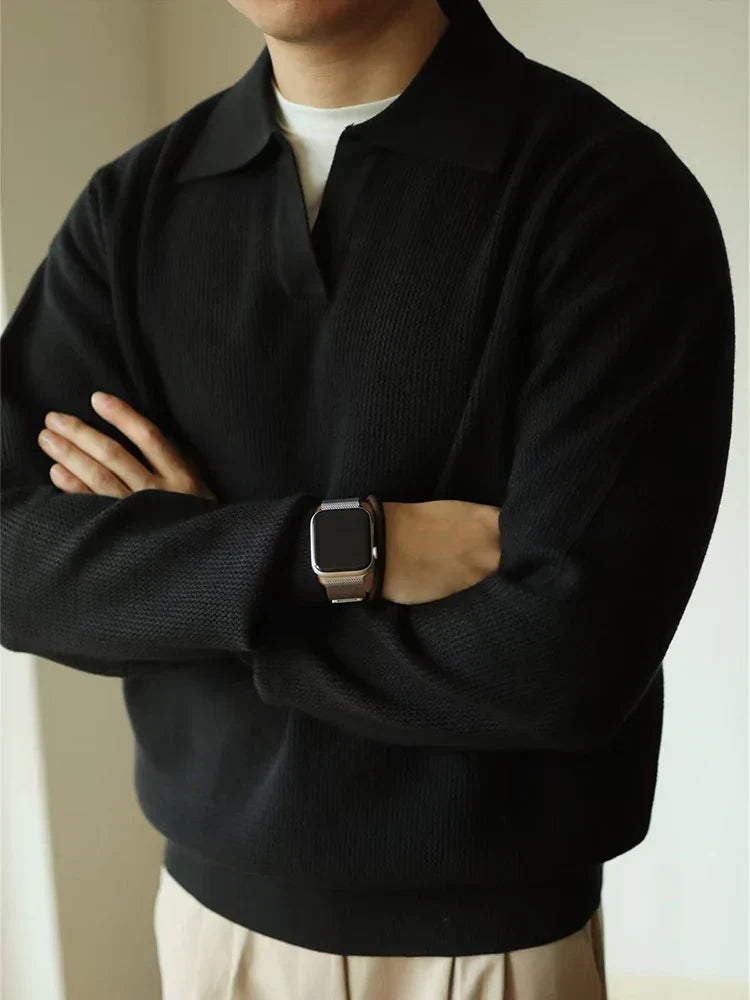 Adrián | Jersey Tipo Polo de Punto