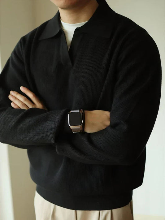 Adrián | Jersey Tipo Polo de Punto