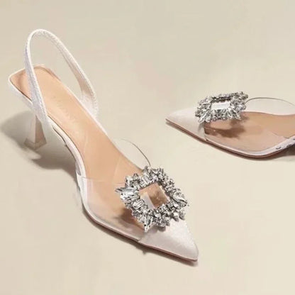 Rochelle | Tacones de Punta Sofisticados con Cristales