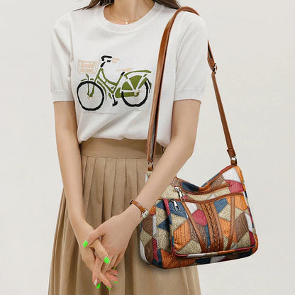Roseline | Bolso de Cuero Vintage Chic