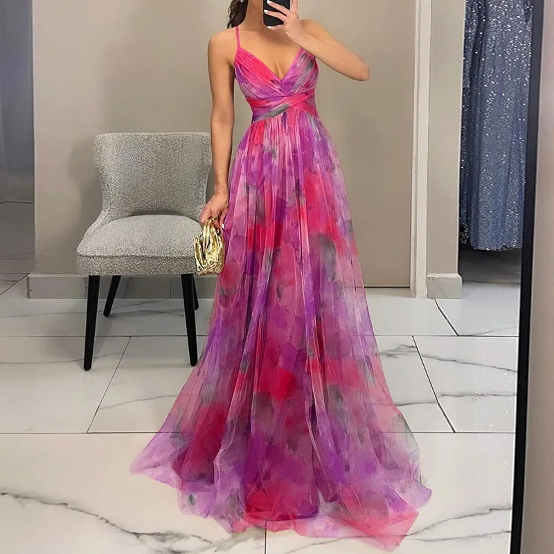 Giselle | Maxi Vestido Floral Encantador