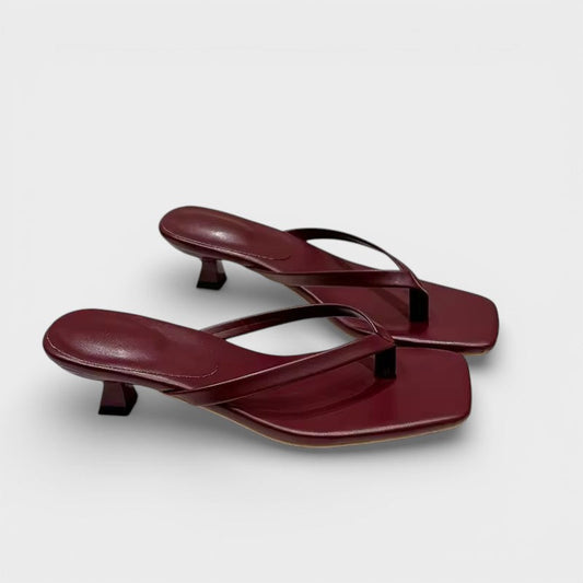 Sandalias Cómodas Tacón Bajo Mujer