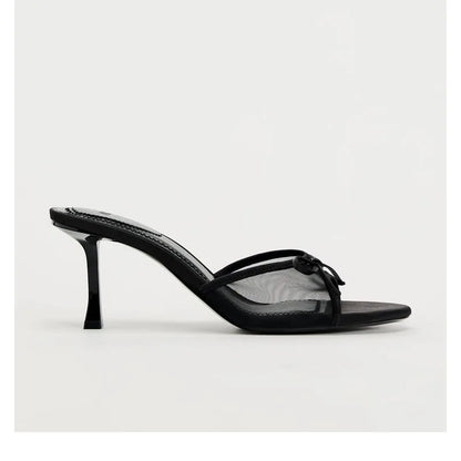 Joyce | Sandalias de Tacón Minimalistas con Tiras