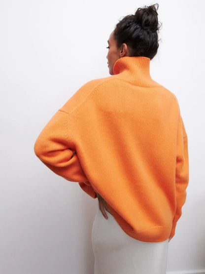 Alyssa | Suéter Elegante de Cuello Alto