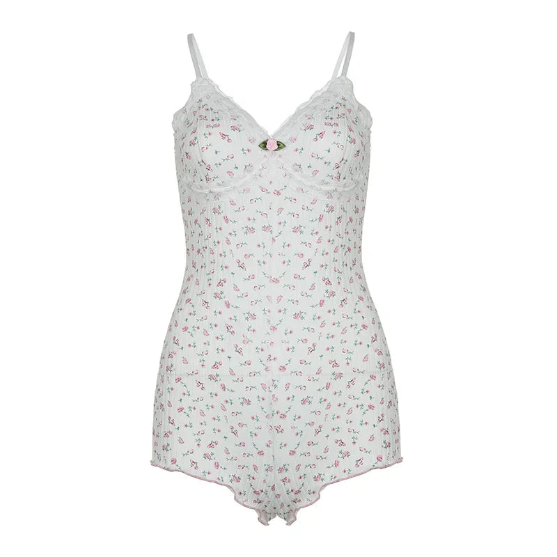 Joy | Body Sin Mangas Floral de Ensueño