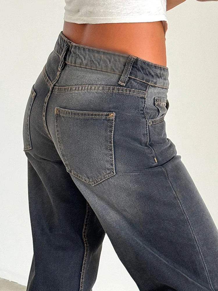 Sylvaine | Jeans Baggy Casuales Vintage