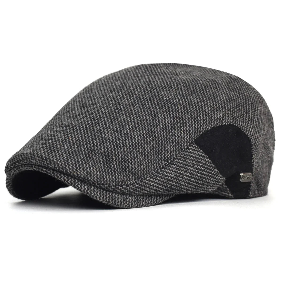 Sergio | Gorra Plana de Tweed