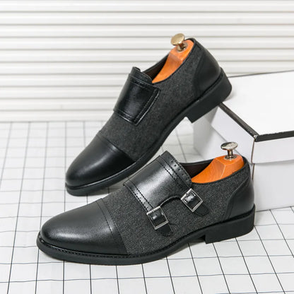Winston | Zapatos de Piel con Doble Hebilla